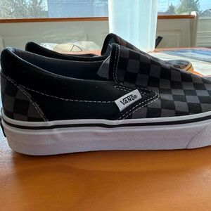 Vans Classic Slip-On Checkerboard Shoe